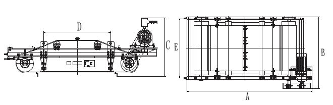 RBCYD隔爆型永磁自卸式除铁器结构图